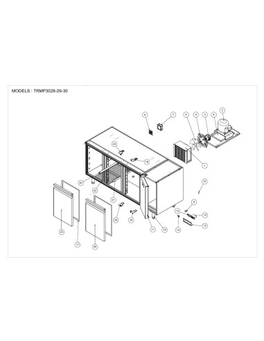 Pièces détachées ILSA TRMP3030 Annee 0 