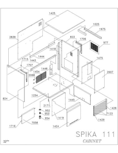 Pièces détachées ITV SPIKA111 Annee 2007 