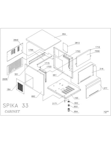 Pièces détachées ITV SPIKA33 Annee 2007 