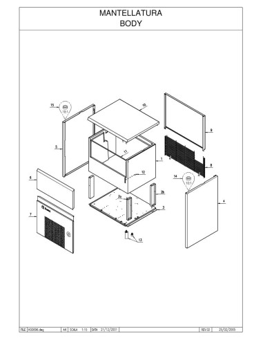 Pièces détachées KASTEL KP130-75 Annee 2006 