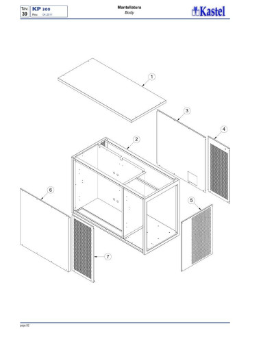 Pièces détachées KASTEL KP300 Annee 04-2011 