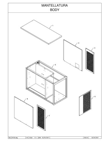 Pièces détachées KASTEL KP300A Annee 2007 