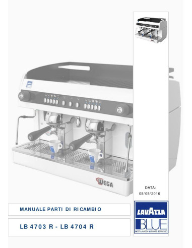 Pièces détachées LAVAZZA LB4703R (20160505-) Annee 20160505- 