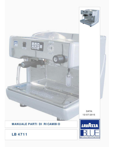 Pièces détachées LAVAZZA LB4711 (20150713-) Annee 20150713- 