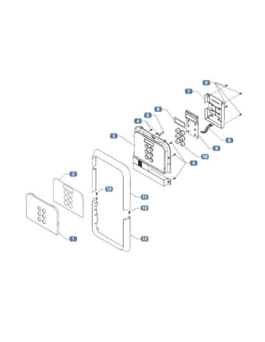 Pièces détachées LAVAZZA LB 2500 PLUS Annee 0 