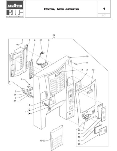 Pièces détachées LAVAZZA LB 3300 BRIO3 RIC IT Annee 0 