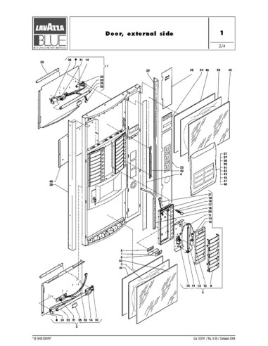 Pièces détachées LAVAZZA LB 3400 ZENITH Annee 0 