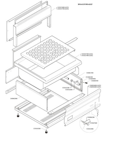 Pièces détachées LOTUS BM-61GF (Vers1) Annee Vers1 