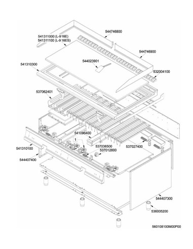 Pièces détachées LOTUS FTL-916ET (201201-) Annee 201201- 