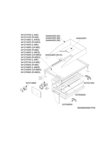 Pièces détachées LOTUS FTLD-64ET 