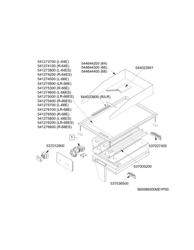 Pièces détachées LOTUS FTLD-66ET 