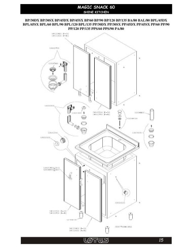 Pièces détachées LOTUS BA-80 