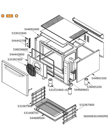 Pièces détachées LOTUS MFV-78ETX Annee 0 SNgte1605 