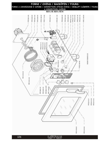 Pièces détachées LOTUS RDA-5EM 