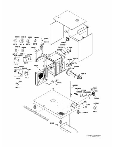 Pièces détachées LOTUS CDA-211G Annee 0 SNgte1201 