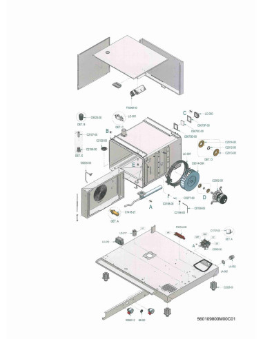 Pièces détachées LOTUS ADP-606E Annee 0 SNgte1201 