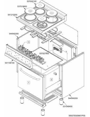 Pièces détachées LOTUS CFM4-66ET (201201-) Annee 201201- 