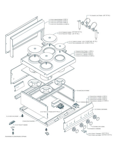 Pièces détachées LOTUS PC-4EM (Vers2) Annee Vers2 