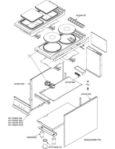 Pièces détachées LOTUS PC-912ET (201201-) Annee 201201- 