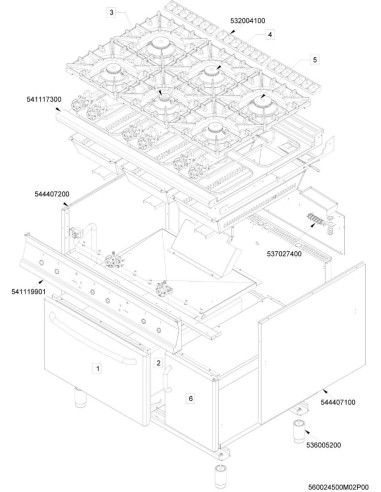 Pièces détachées LOTUS CF6-912GEV (201201-) Annee 201201- 