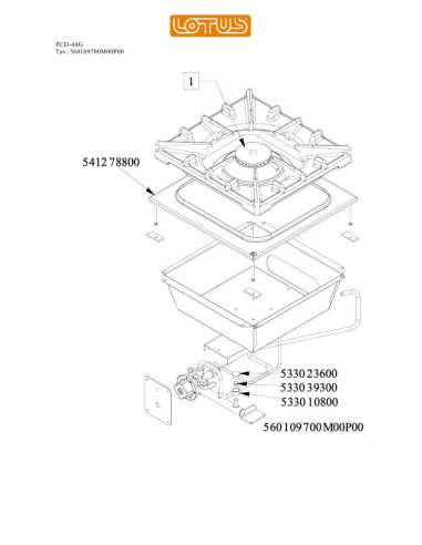 Pièces détachées LOTUS PCD-44G Annee 0 