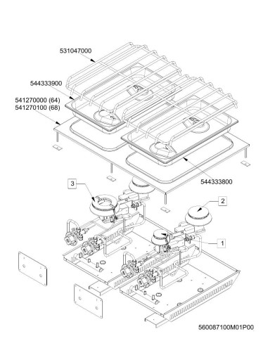 Pièces détachées LOTUS PCD-68G 