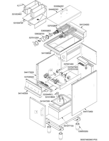 Pièces détachées LOTUS F2-8-74ET (201201-) Annee 201201- 