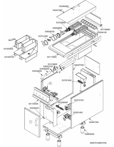 Pièces détachées LOTUS F2-8-94ET (201201-) Annee 201201- 