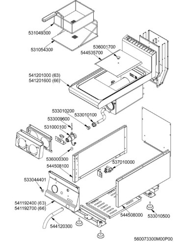 Pièces détachées LOTUS F2-8T-66G (201201-) Annee 201201- 