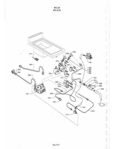 Pièces détachées LOTUS FG-2-10 (199701-) Annee 199701- 