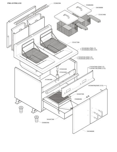 Pièces détachées LOTUS FMG-15 (Vers1) Annee Vers1 