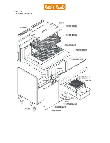 Pièces détachées LOTUS FMPG-30 Annee 0 