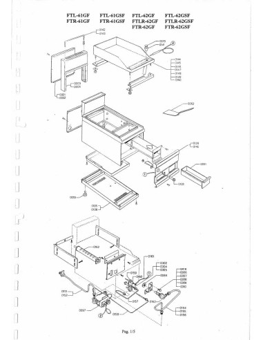 Pièces détachées LOTUS FTL-61GF (199701-) Annee 199701- 