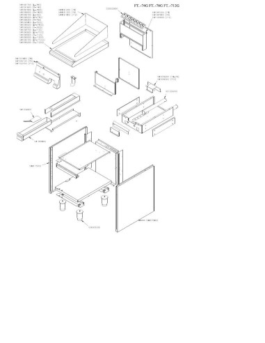 Pièces détachées LOTUS FTL-712G (-200412) 