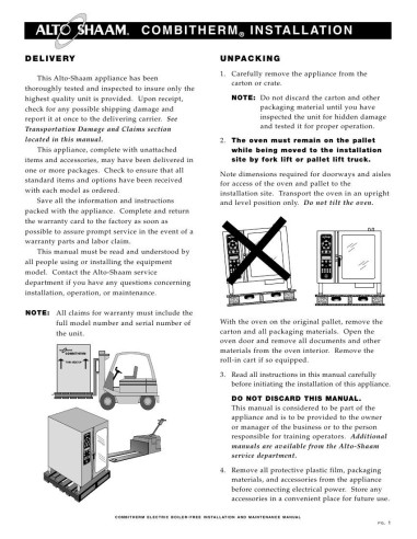 Pièces détachées ALTO-SHAAM 10-10IN-SK - ALTO-SHAAM 10-10IN-SK - Alto-Shaam