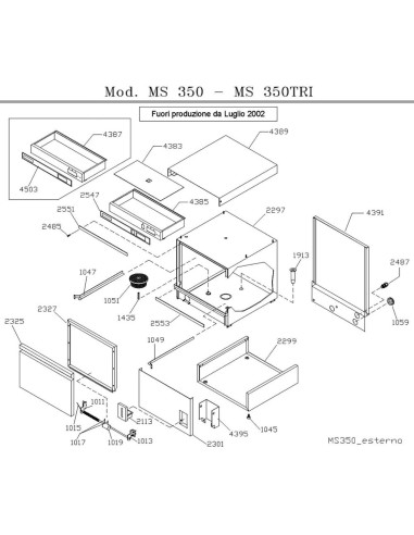 Pièces détachées MACH MS350 Annee 2003 