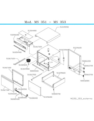 Pièces détachées MACH MS351 Annee 2005 