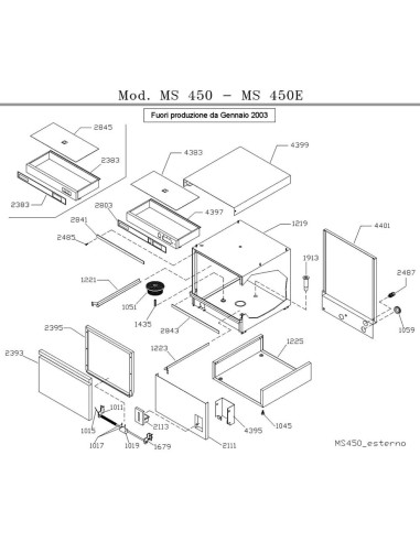 Pièces détachées MACH MS450 Annee 2003 