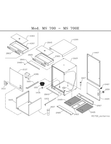 Pièces détachées MACH MS700 Annee 2003 