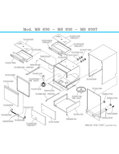 Pièces détachées MACH MB630 Annee 2005 