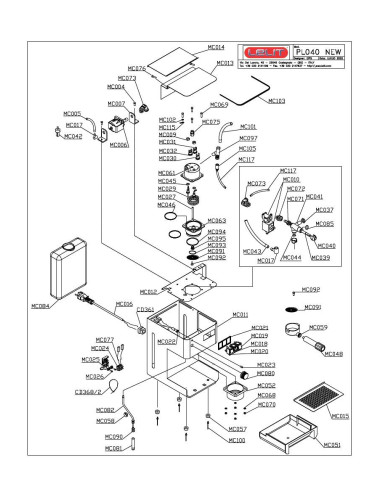 Pièces détachées LELIT PL040 
