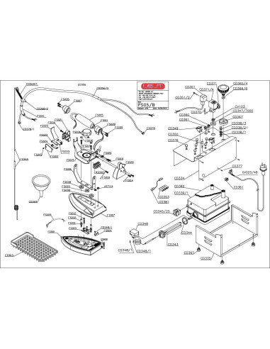 Pièces détachées LELIT PS05-B (201506-REV.00) Annee 2015 