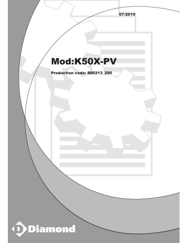 Pièces détachées Armoire frigorifique 20x EN 600x400, ventilé (500 Lit.) - Acier inox - Diamond 