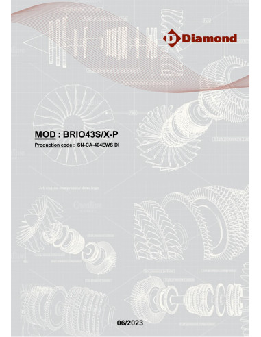 Pièces détachées Four électrique à convection, 4x 460x340 mm + salamandre - Diamond 