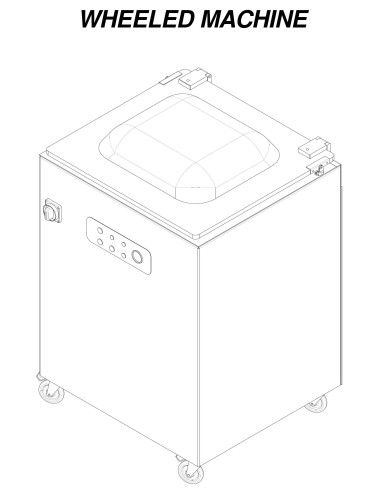 Pièces détachées Machines d'emballage sous cloche sur roues VARIANT - Lavezzini 