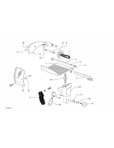 Pièces détachées Trancheur automatique GAE-300 - Sammic 