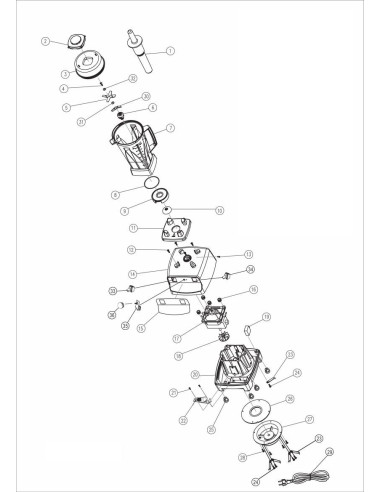 Pièces détachées Blender TB-2000 - Sammic 