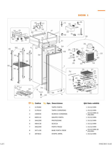 Pièces détachées MBM 60B1 Annee 1999 