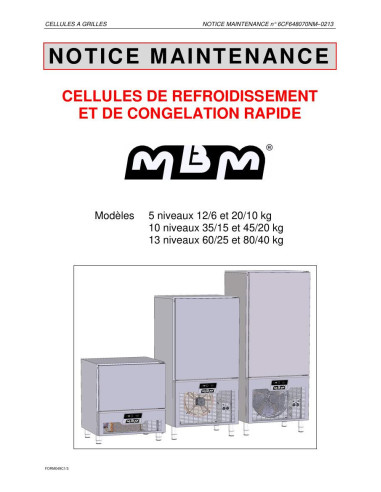 Pièces détachées MBM 6CF648070NM Annee 2013 