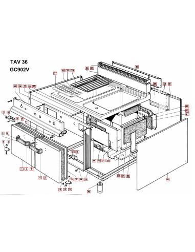 Pièces détachées MBM GC902V Annee 0 